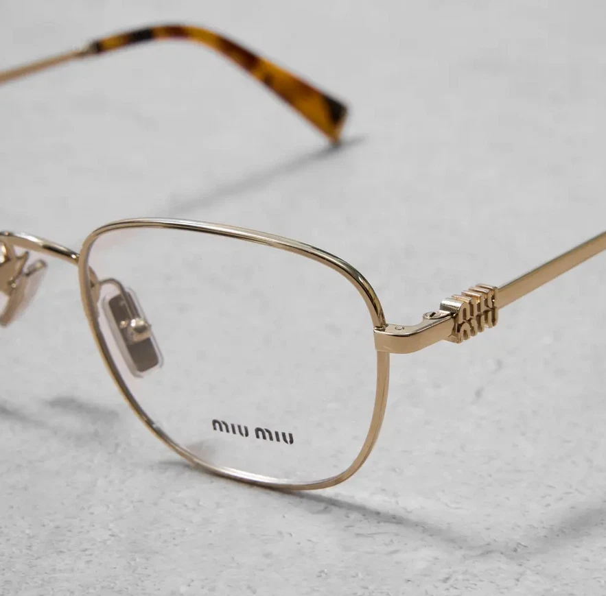 Nuevas gafas Miu Miu 2025 auténticas MU 50WV ZVN-1O1 Rx marco auténtico S Foto 4 de 4