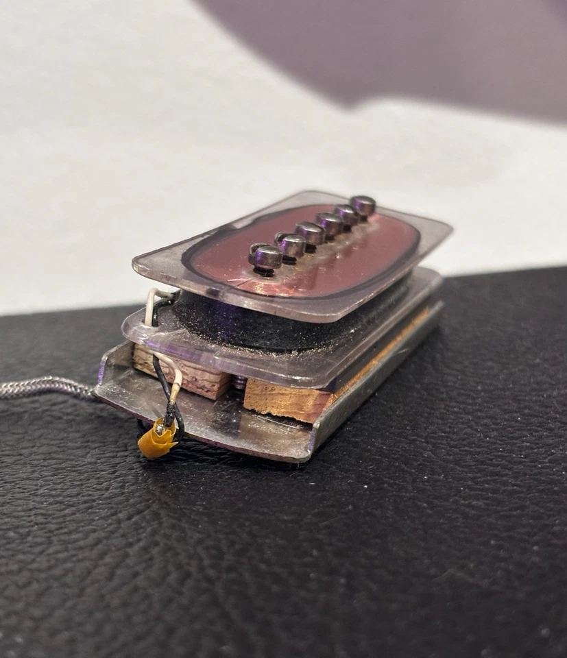 Vintage 1968 Les Paul P90 with Cover (Clear Bobbin) - Image 4 of 4