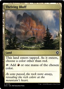 Thriving Bluff 170 Commander: Lorwyn Eclipsed