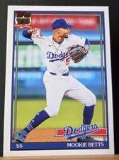 MOOKIE BETTS | 91 TOPPS INSERT | 2026 Topps Series 1 | Card #T91-21 | LA Dodgers