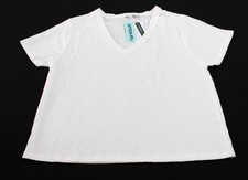 Thread 4 Thought Womens Solid S/S Ada Crop V-...