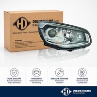 Hauptscheinwerfer Rechts Diederichs 6527882 FÜR KIA Frontscheinwerfer Frontlicht