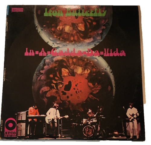 Iron Butterfly In A Gadda Da Vida Vinyl Record Album LP ATCO SD 33-250 1968 - Picture 1 of 4
