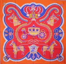 Sciarpa/foulard/carre Hermès - Paperoles - Nuova con scatola