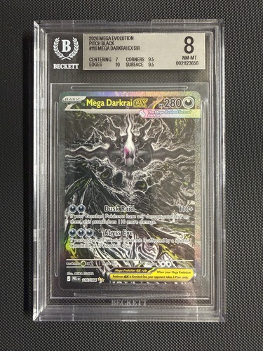 Mega Darkrai ex graded BGS 8 for sale on eBay