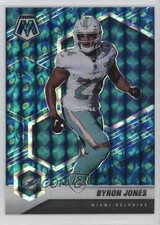 2021 Panini Mosaic Choice Peacock Mosaic Prizm Byron Jones #127 1o2