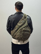 USA Multipocket sling bag DIESEL Style GoldBe backpack Military khaki bag 90S