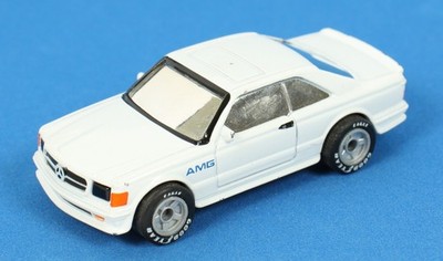 1989 Matchbox World Class Mercedes-Benz 500 SEC AMG White