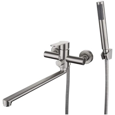 Badewannenarmatur Edelstahl Dusche Handbrause Wasserhahn Badewanne Wasserauslass