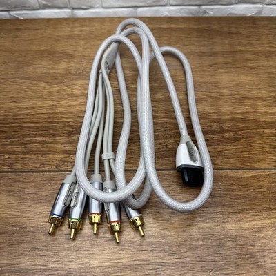 Rocketfish Wii Component Video Stereo Audio Cable 6ft HDTV Cord Cable