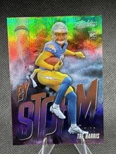 2025 Absolute Tre Harris By Storm RC Spectrum Orange #22/75 Chargers