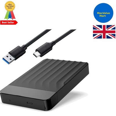 500GB Slim Externe Festplatte - USB 3.0 Typ-C kompatibel mit mehreren Geräten