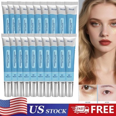 20Pcs Rapid Reduction Eye Serum, Anti Aging Serum Visibly Reduces Under-Eye Bags