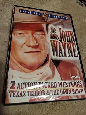 John Wayne - Texas Terror/The Dawn Rider (DVD, 2001, 2-Disc Set Sealed L4)