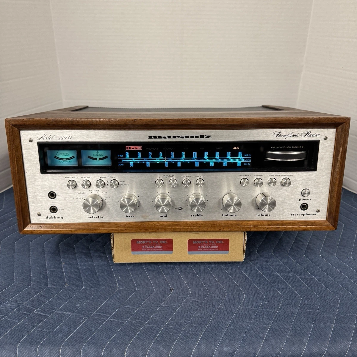Marantz 2270 Stereo Receiver * 70W RMS * Fully Rebuilt & Recapped * LE – The Turntable Store