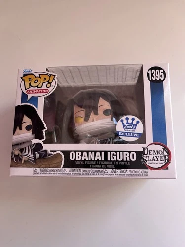 Funko Pop! Demon Slayer: Obanai Iguro #1395 Rare Funko Shop Exclusive