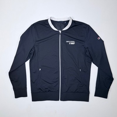 Fila Large Black Track Jacket Campo Di Gioco Italia Heritage