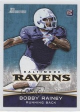 2012 Bowman Bobby Rainey (Right Hand Off Card) #163 Rookie RC 0z1. rookie card picture