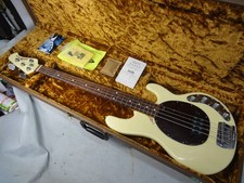 Electric Bass Guitar Ernie Ball Music Man Sting Ray-4 LTD BCR RM SH-PG 2005 USA