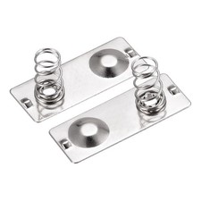 Battery Spring Plate AA Battery Spring Contact Nickel Plate 27mmx11mm 20 Pcs