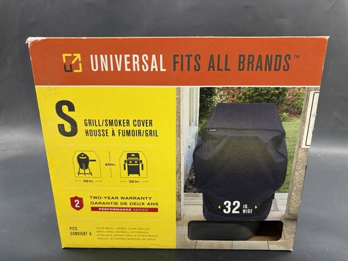 New Universal Designed By Char-Broil Grill Cover Size S 32 in