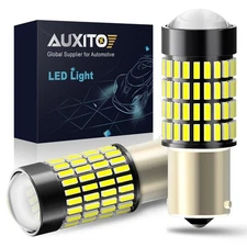 AUXITO 1156 LED Reverse Backup Light Bulbs Super Bright White 6000K 3400LM BA15s