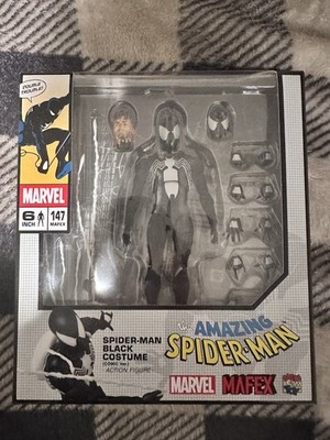 MAFEX No.147 Spider-Man Black Costume Action Figure Comic Version