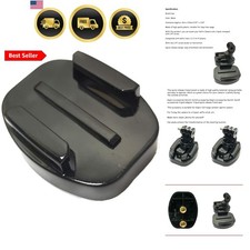 1Pcs Quick Release Tripod Mount Adapter Camera Fixed Connecter 1/4" Screw for...