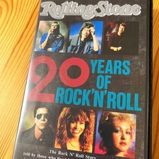  Unreleased DVD 20 Years of Rock History Rolling Stone Magazine 20th Anniversary