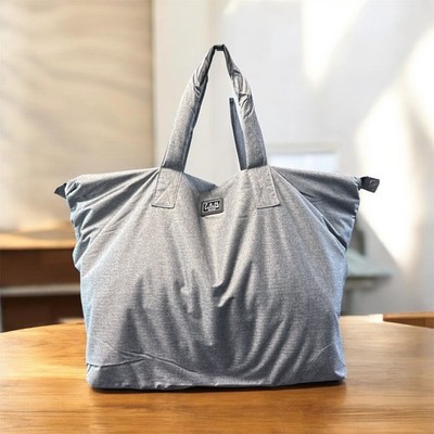 7 A.M. ENFANT Roma Diaper Bag, Heather Grey