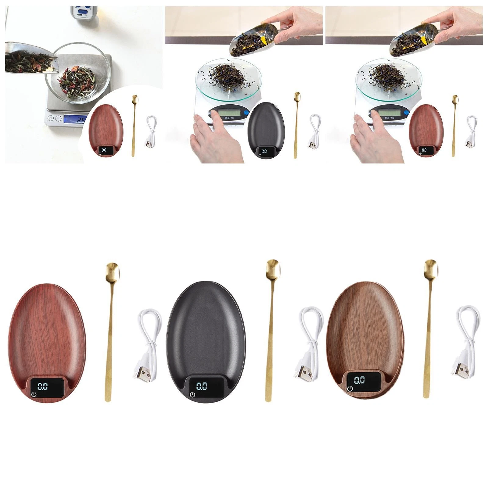 Mini Portable Multifunctional Precise Digital Spoon Scale Electronic Scale Food