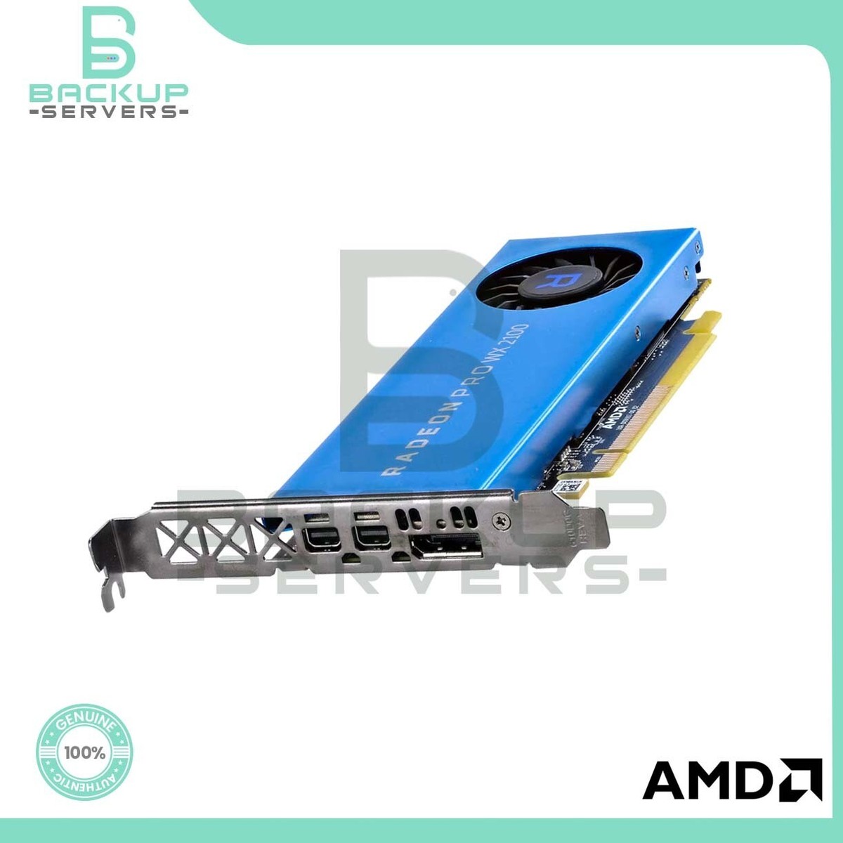 AMD Radeon Pro WX 2100 2GB GDDR5 PCIe x8 Workstation Graphics