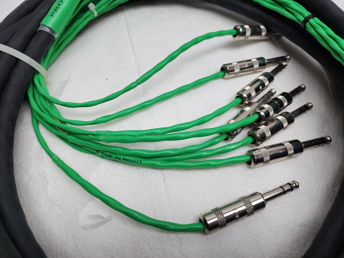 Digidesign DB25 to TRS DigiSnake - Pro Tools Green Audio Digital