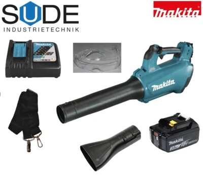 Cadeau Makita Batterie Souffleuse DUB184Z Lunettes de Protection + 3,0 Ah + - Photo 1/4