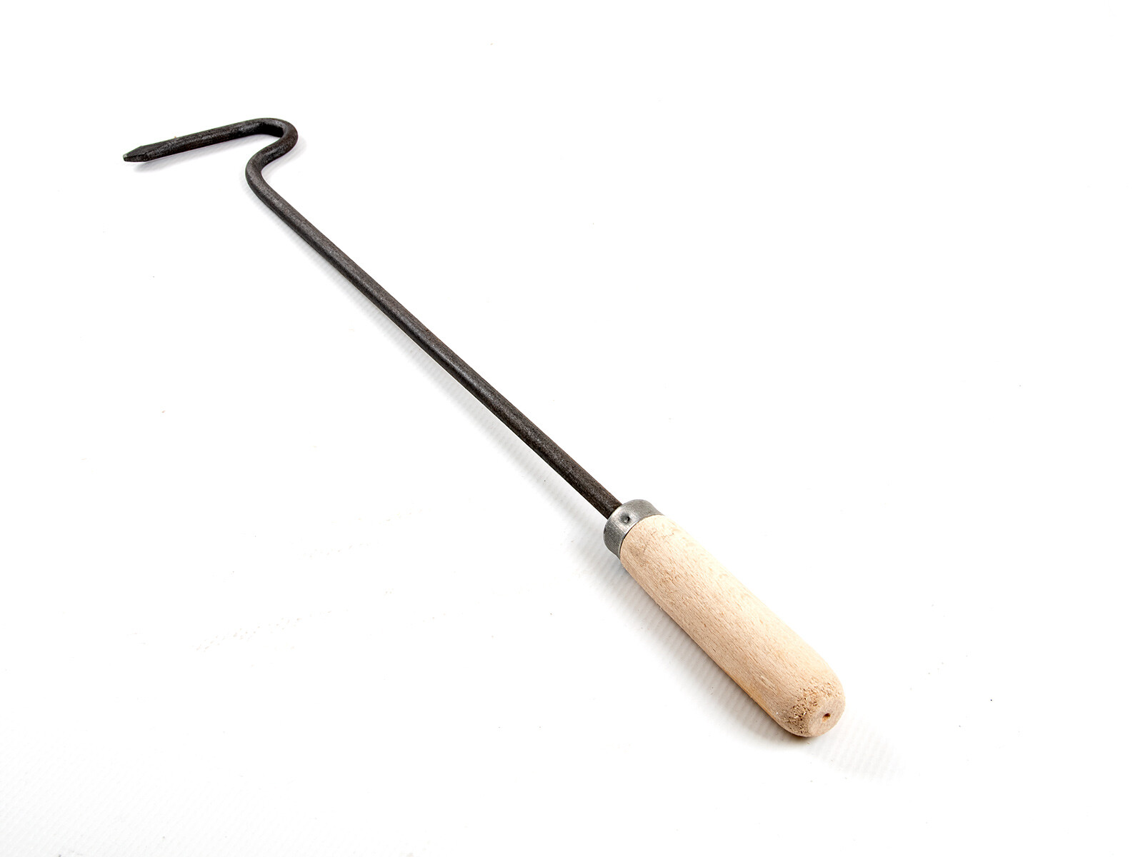 Feuerzangen-Set Aus Stahl – 71 Cm Mit Haken & Greifer, Rutschfeste Gummigriffe, Für Kamin & Camping