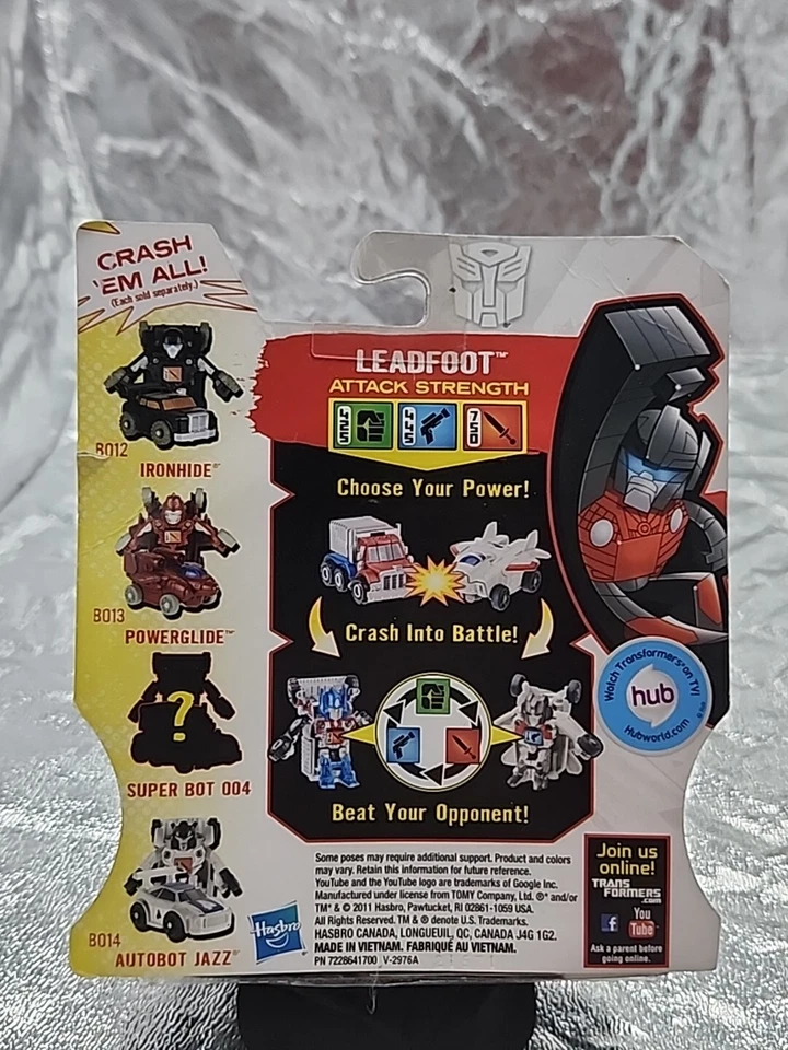 Leadfoot Series 1 B015 Transformers Bot Shots Battle Game - Image 2 of 3
