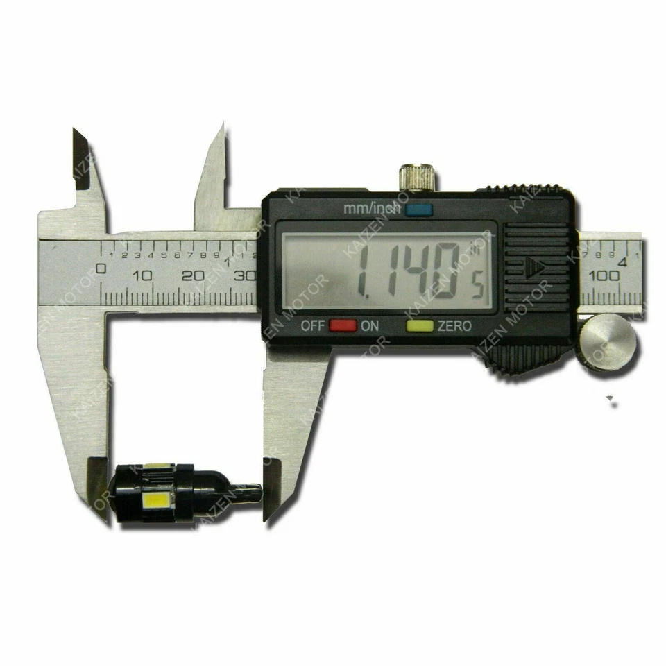 Luz de aparcamiento T10 196 168 2825 5-SMD LED blanca moto K1 para Yamaha HA Foto 3 de 4