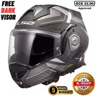 LS2 FF901 Advant X Modular Horizon Silver Grey