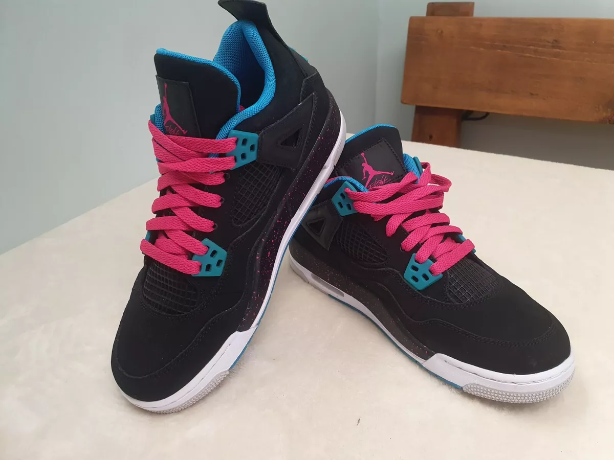 Jordan 4 sale black pink