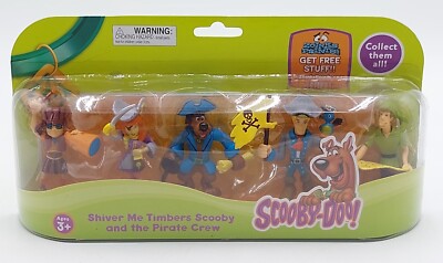 Shiver Me Timbers Scooby-Doo and the Pirate Crew 5-Figuren-Set / MisB / Ovp