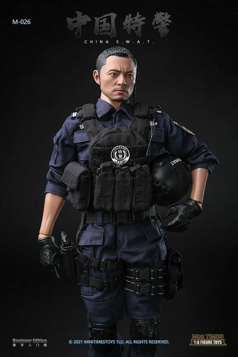 Action Figure Model mini times toys M026 1/6 SWAT Chinese