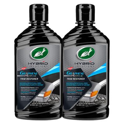 Turtle Wax Hybrid Solutions Graphene Acrylic Trim Restorer Multi Packs