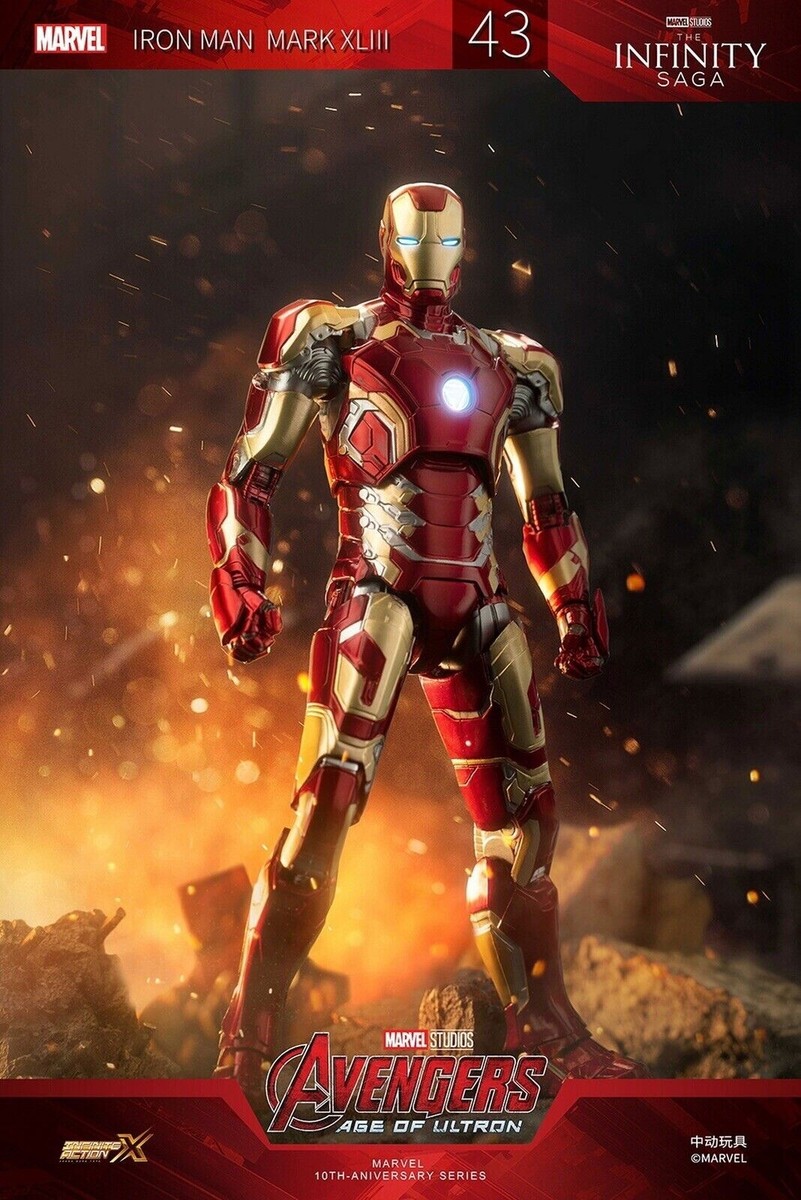 ZD-MK43-L: ZD Toys Marvel Iron Man Mark43 7