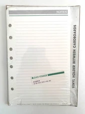 Sealed Day-Timer NOTES Lined Refill Pages 7-hole 8.5" x 5.5"