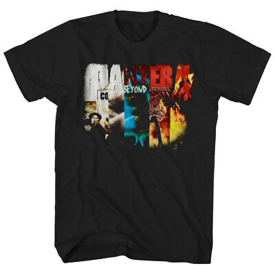 PANTERA cd COVERS COLLAGE Official SHIRT 2X New cowboys vulgar display trendkill