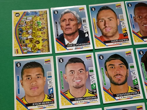 2018 3R Russia World Cup FIFA - E30 COLOMBIA SOCCER TEAM Full Sticker Promo Peru - 第 2/9 張圖片