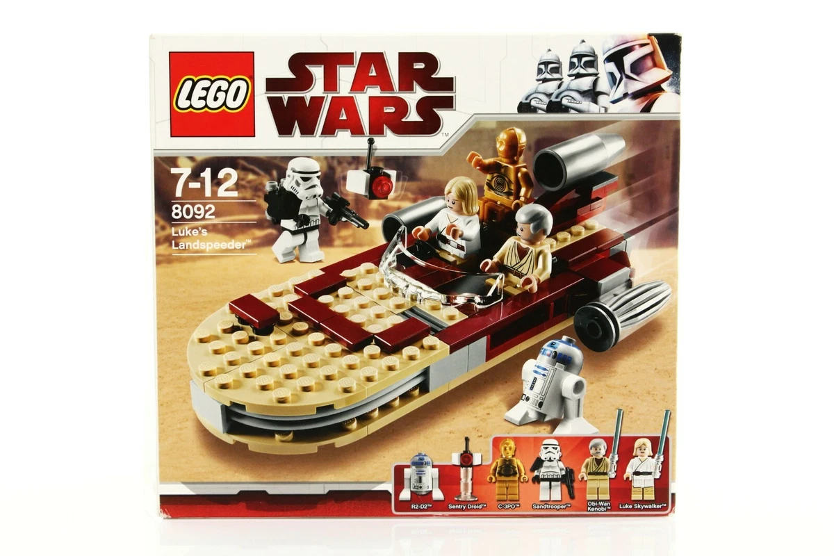 Lego Star Wars Episode 4 Set 8092 Luke s Landspeeder 100 complete