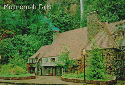 Mulnomah Falls Lodge located in the Columbia River Gorge. Photo by H Richard Joh