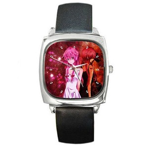 Yuno Gasai Mirai Nikki The Future ultimate leather wrist watch boys