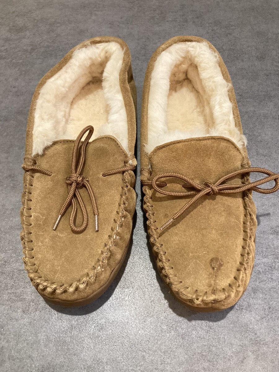 Bearpaw Moc II Men's Moccasin Slippers Hickory US Size 12